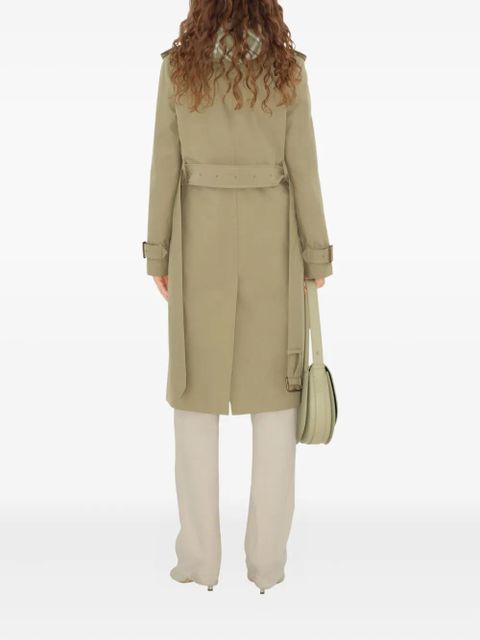 Burberry long-length trench coat - Neutrals