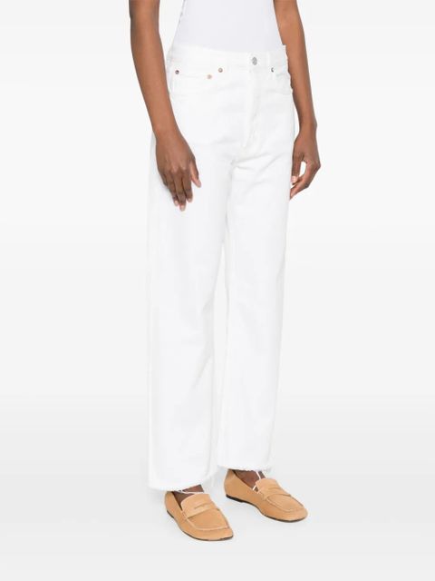 AGOLDE organic-cotton jeans - White