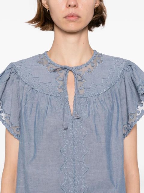 Ulla Johnson Effie top - Blue