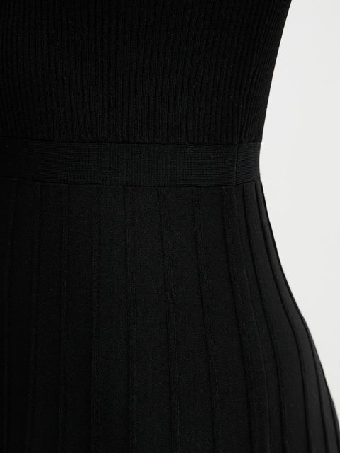 MICHAEL Michael Kors sukienka kolor czarny mini rozkloszowana MT5834F33D