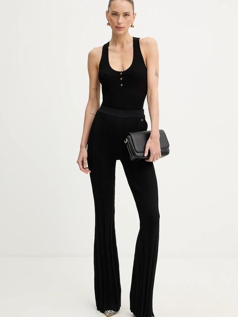 Elisabetta Franchi top z dodatkiem jedwabiu