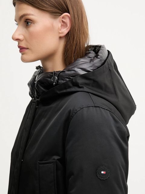 Tommy Hilfiger kurtka kolor czarny zimowa WW0WW46533