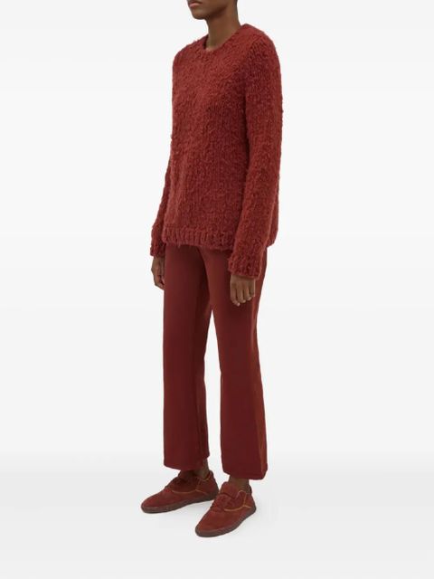 Gabriela Hearst textured crew-neck sweater
