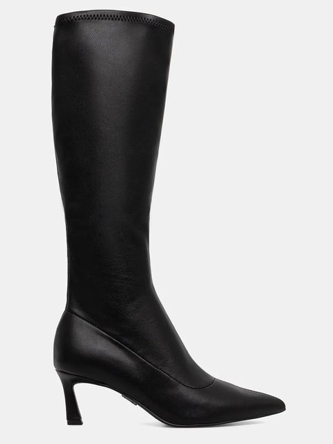 Steve Madden kozaki Leisured damskie kolor czarny na szpilce 11003500 - zdjęcie produktu nr 2