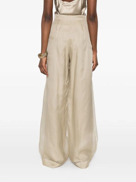 Max Mara Mxeolivi wide-leg trousers - Neutrals
