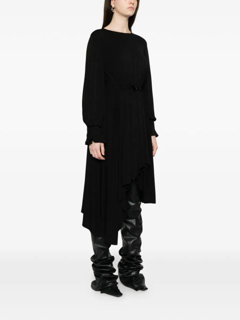 LOEWE black asymmetric dress