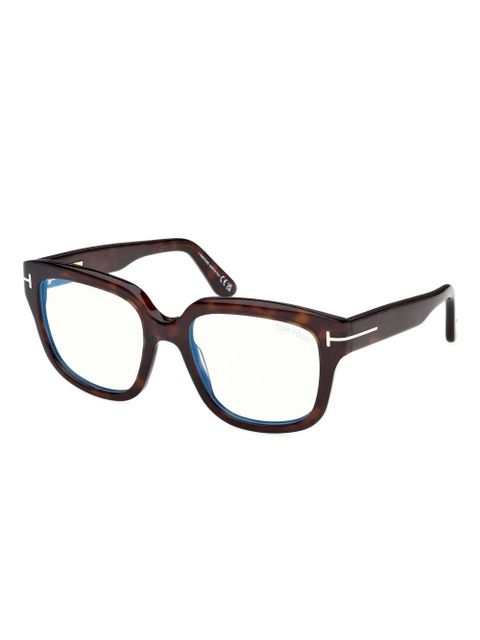 TOM FORD Eyewear square-frame glasses - Brown - zdjęcie produktu nr 2
