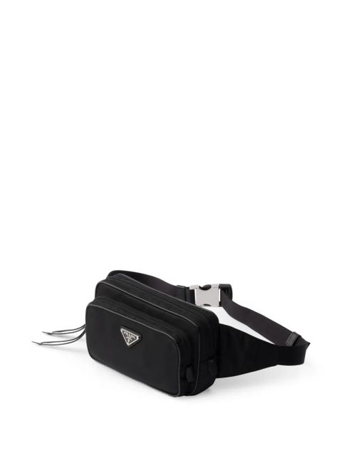 Prada logo-plaque belt bag - Black - zdjęcie produktu nr 2