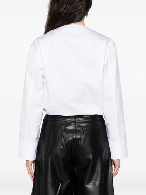 Givenchy pocket drawstring shirt - White