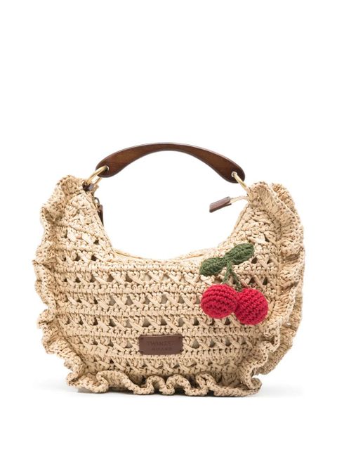 TWINSET cherry-detail tote bag - Neutrals - zdjęcie produktu nr 1