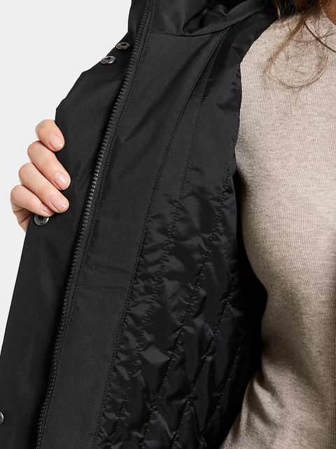 Didriksons kurtka CAJSA kolor czarny zimowa 505938