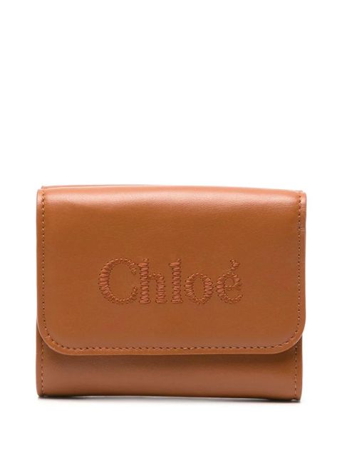 Chloé small Sense leather wallet - Brown - zdjęcie produktu nr 1