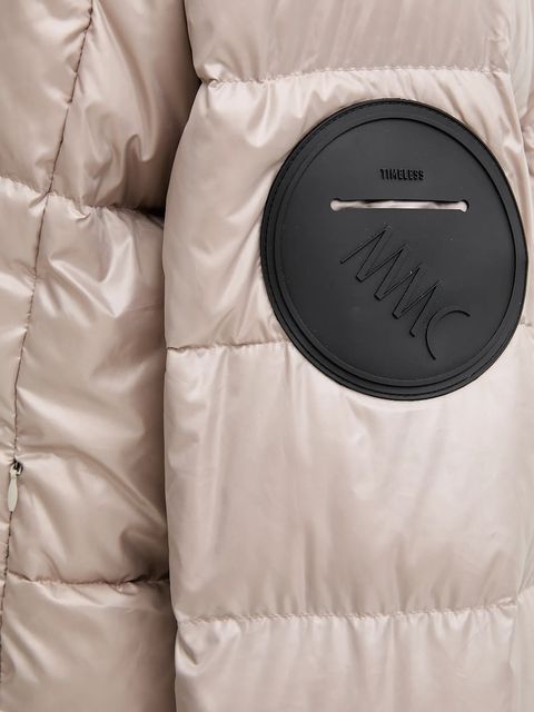 MMC STUDIO kurtka puchowa kolor beżowy zimowa OLORO.JACKET