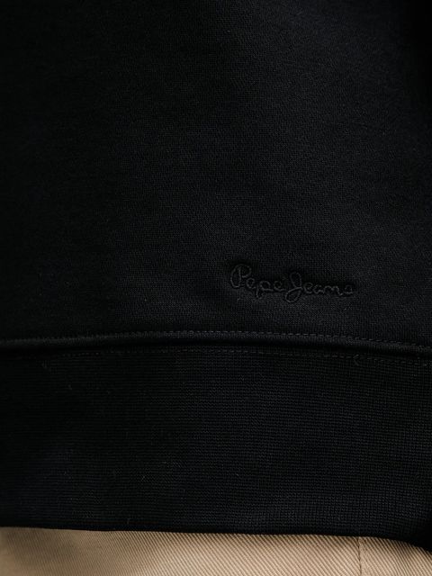 Pepe Jeans bluza damska kolor czarny z aplikacją PL5800024