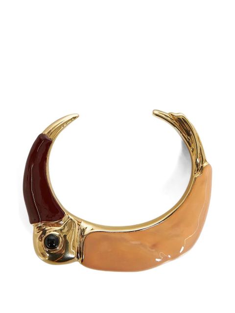 Chloé toucan-shaped resin bracelet - Gold - zdjęcie produktu nr 1