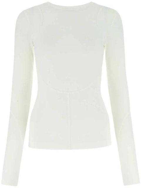 Givenchy cut-out crew-neck T-shirt - White - zdjęcie produktu nr 1