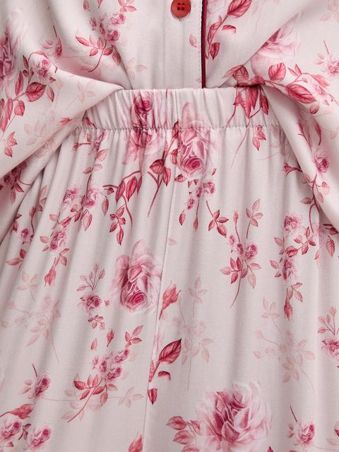 Answear Lab piżama damska kolor różowy