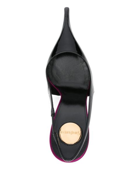 Saint Laurent 110mm Amalia pointed-toe pumps - Black