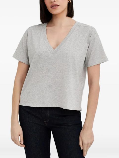 LouLou de Saison Faaa V-neck short-sleeve T-shirt - Grey