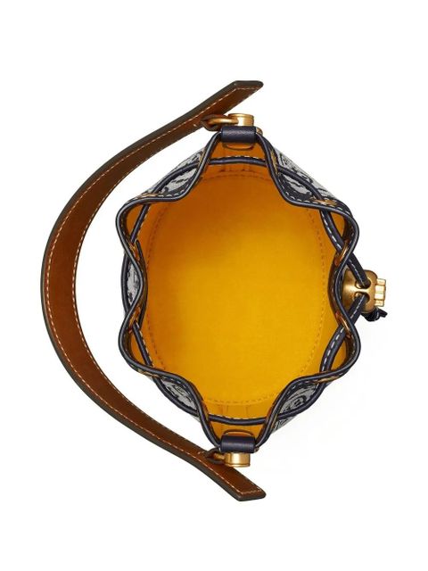 Tory Burch T Monogram bucket bag - Blue