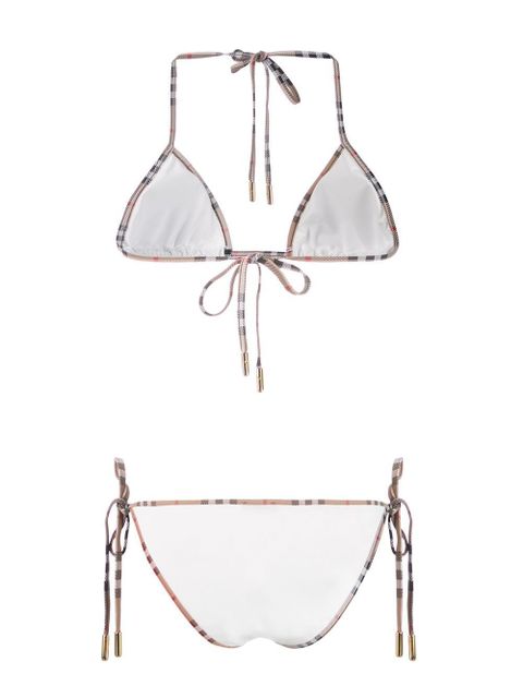 Burberry Vintage Check-trim bikini - White - zdjęcie produktu nr 2