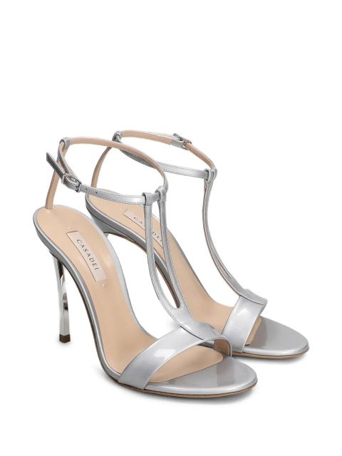 Casadei Victory T-bar sandals - Silver - zdjęcie produktu nr 2