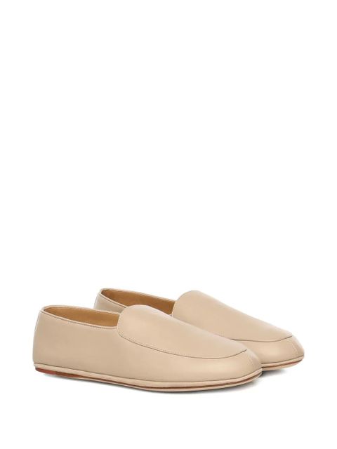 Loro Piana leather ballet flats - Neutrals