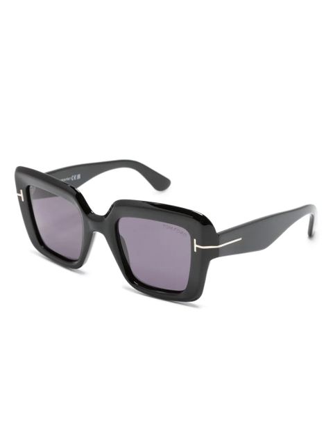 TOM FORD Eyewear Esme square-frame sunglasses - Black - zdjęcie produktu nr 2
