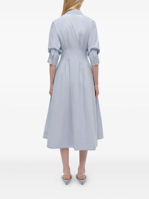 Simkhai Jazz pleated midi dress - Blue