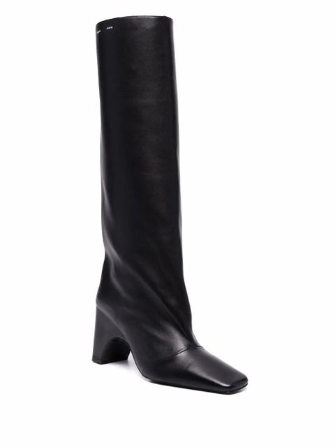 Coperni square-toe boots - Black