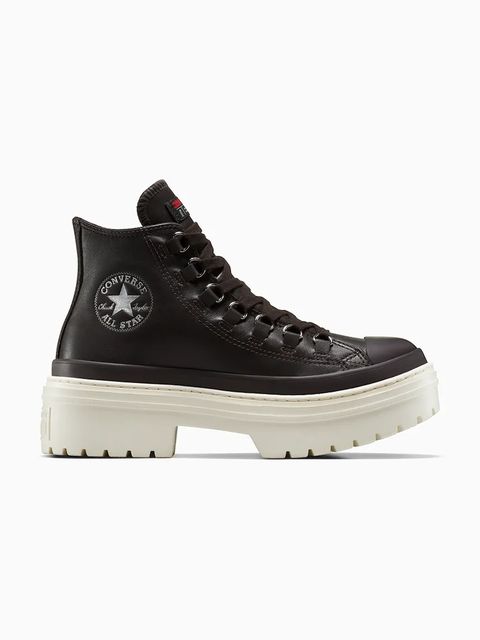 Converse trampki skórzane Chuck Taylor All Star Lugged Heel Cc kolor brązowy A12982C - zdjęcie produktu nr 1