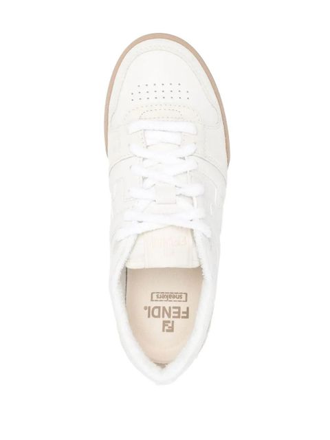 FENDI Match low-top sneakers - White