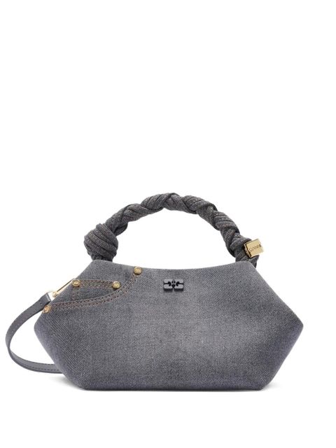 GANNI twisted-handle tote bag - Grey - zdjęcie produktu nr 1