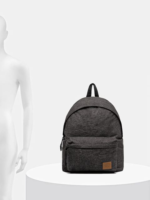 Lacoste plecak kolor szary duży gładki NU5179ZU