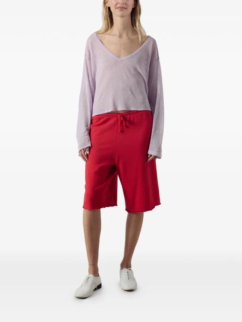 American Vintage V-neck sweater - Purple - zdjęcie produktu nr 2