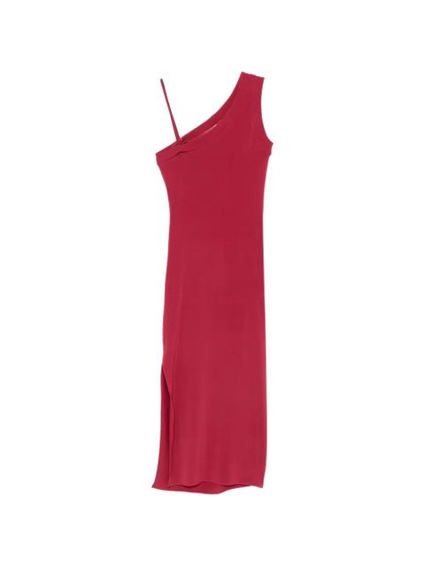 Max Mara asymmetric draped midi dress - Red - zdjęcie produktu nr 2