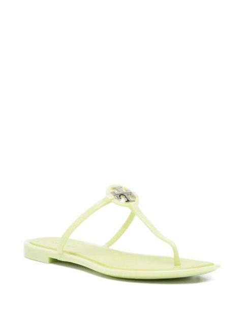 Tory Burch mini miller jelly slides - Green