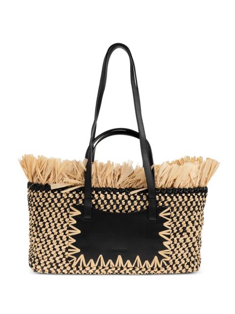 Ulla Johnson Lali woven tote bag - Neutrals - zdjęcie produktu nr 1