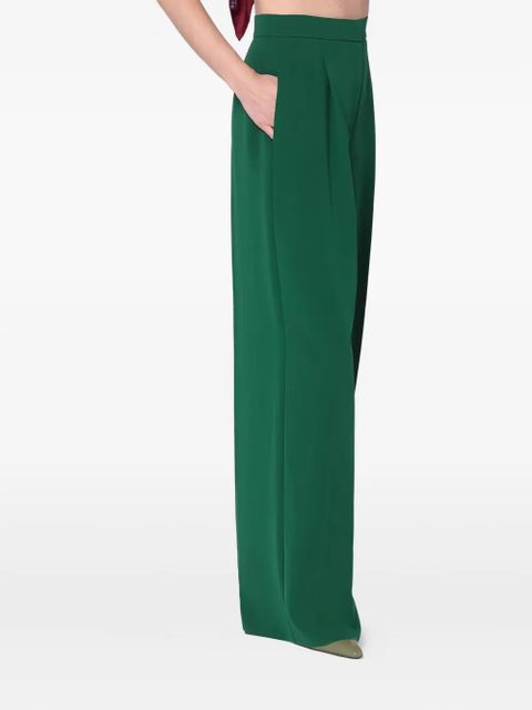 Max Mara pleated-front trousers - Green
