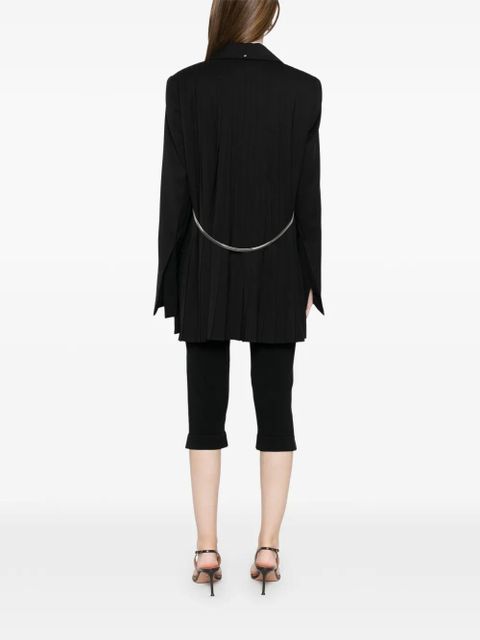 Sportmax chain-detail blazer - Black