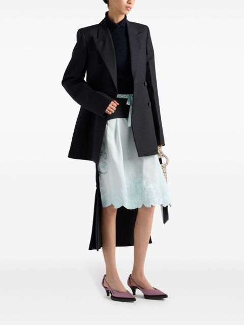 Prada turtleneck cashmere sweater - Blue - zdjęcie produktu nr 2