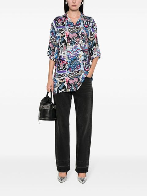 ISABEL MARANT Irina straight-leg jeans - Grey