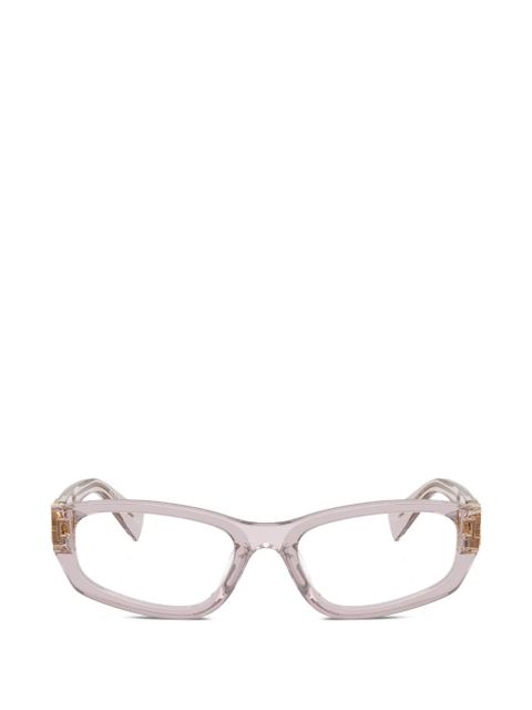 Miu Miu Eyewear logo-detail glasses - Pink - zdjęcie produktu nr 1