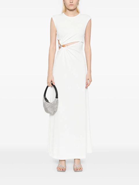 Christopher Esber Concave Stone tank dress - White - zdjęcie produktu nr 2