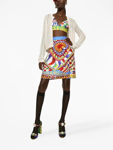 Dolce & Gabbana crochet-knit cardigan - Neutrals - zdjęcie produktu nr 2