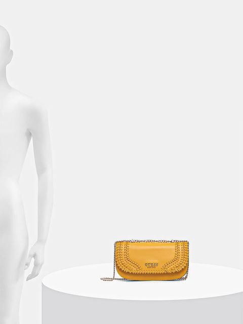 Guess torebka TATUM kolor żółty HWNG96 67210