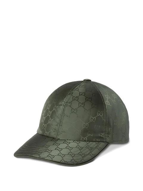 Gucci GG Supreme jacquard baseball cap - Green - zdjęcie produktu nr 1