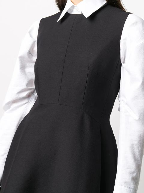 Valentino Garavani sleeveless flared dress - Black - zdjęcie produktu nr 2