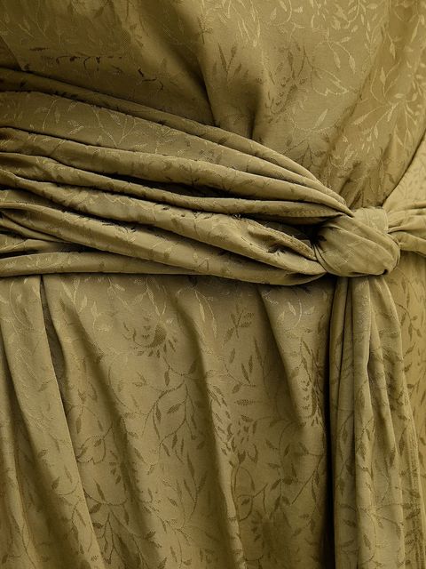 Hoss Intropia sukienka kolor zielony midi prosta 8222115