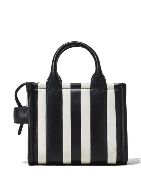 Marc Jacobs The Striped Mini Tote bag - Black